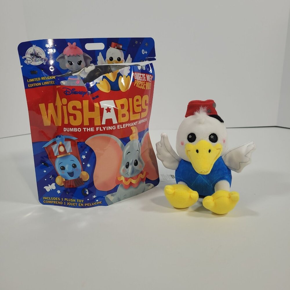 Disney Wishables Plush The Stork Dumbo Series‎ Limited Edition